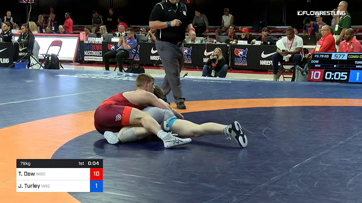 79 Kg Consi Of 4 Tyler Dow Wisconsin RTC Vs Jackso...