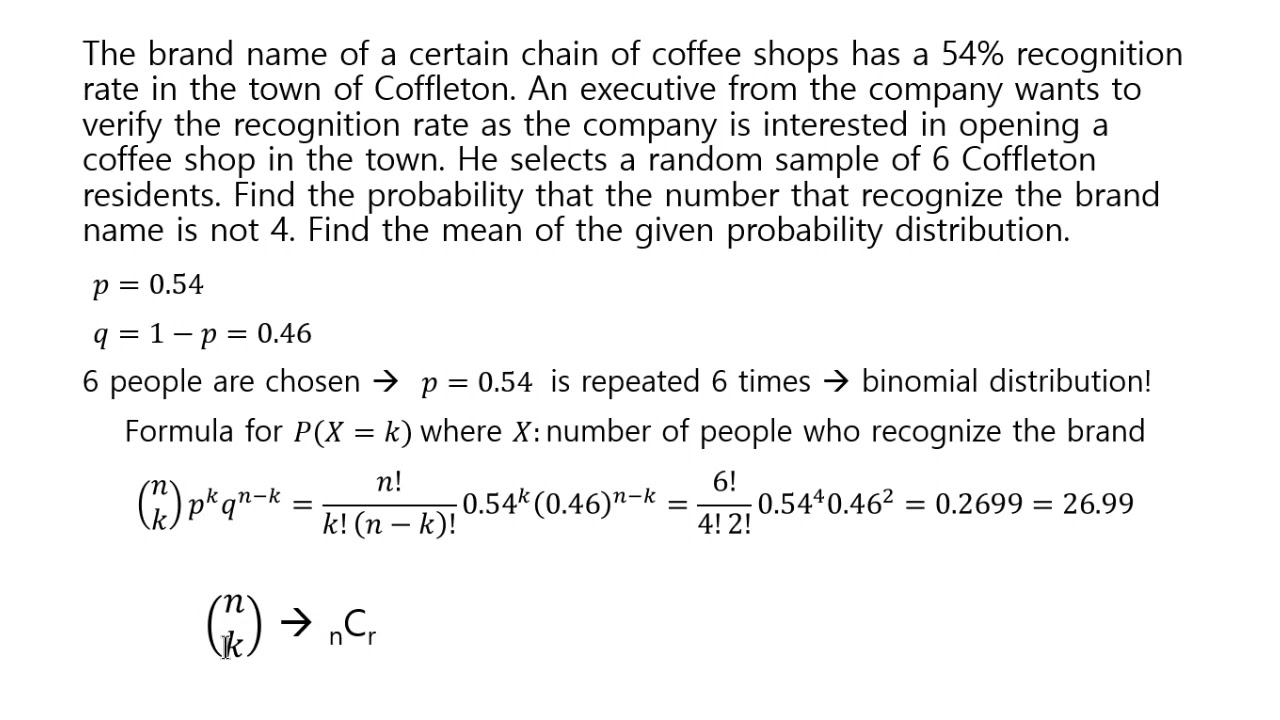 how to solve binomial probability word problems