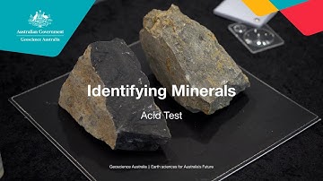 Identifying Minerals - Acid Test