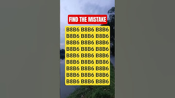 FIND THE MISTAKE #iqtest #quiz #quizgame #puzzle #maths #mathstricks #shortvideo #shorts