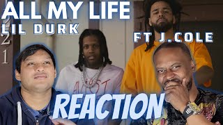 J.COLE'S BARS ARE TOP-NOTCH! Lil Durk - All My Life ft. J. Cole REACTION - Drink and Toke