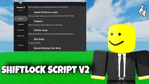 Shiftlock Script V2 | Arceus X | Roblox