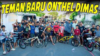 DIMAS RACES HIS VINTAGE BICYCLE WITH HIS NEW FRIENDS...WHO'S THE FASTEST?🔥🔥