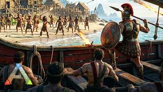 E GUERRA! TEM UMA VILA INIMIGA NA ILHA AO LADO⚔️ ARK RAGNAROK! | 3 VIDAS