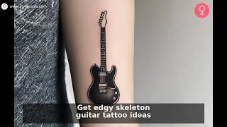 8 Guitar Tattoo Ideas: Minimalist, Electric & Symbolic Designs