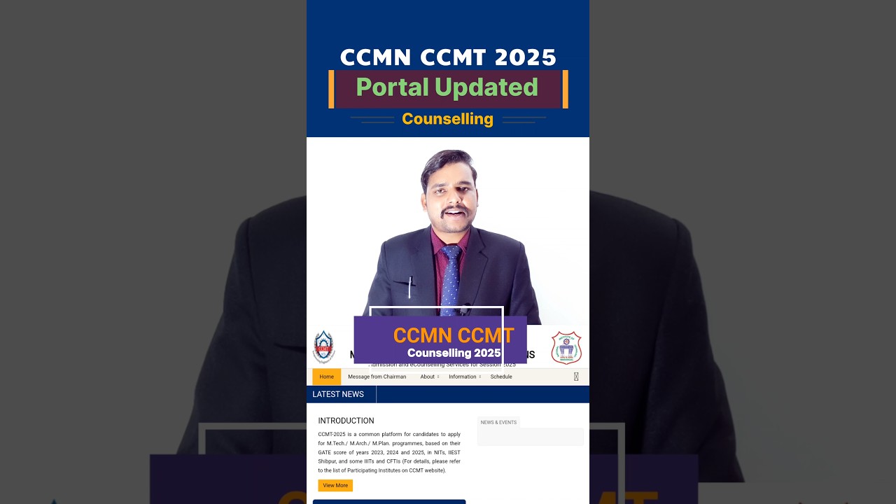 CCMN CCMT Counselling 2025 Portal Update 🔥