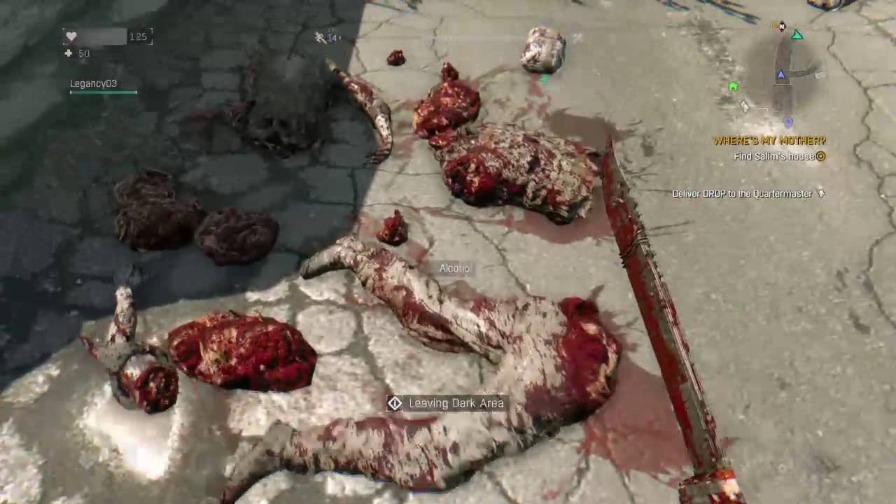 Dying Light Cut In Half