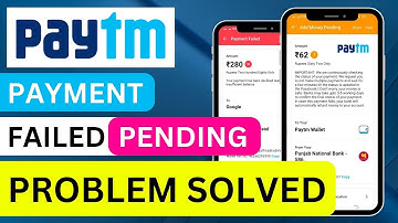 How To Solve Paytm Payment Pending ⚠ / Failed Problem In 2023 | #paytm #solution