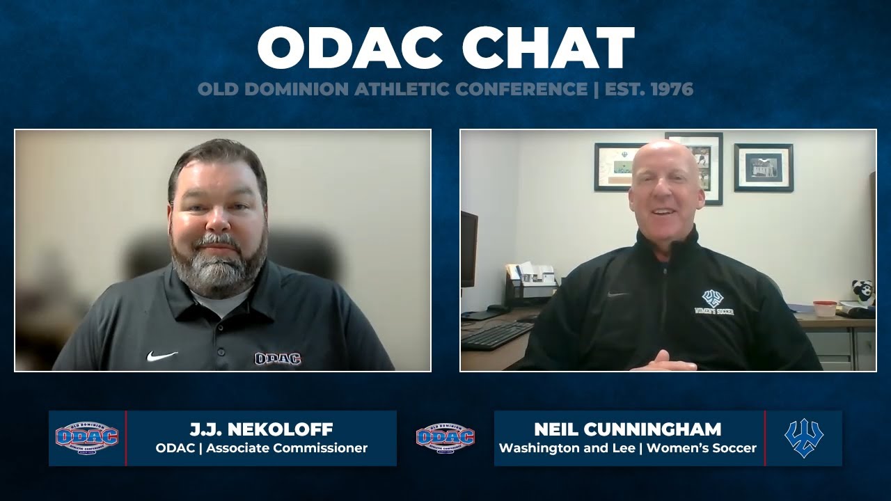 2021-22 Preseason Interview | Neil Cunningham, Washington and Lee Women's  Soccer - ODAC