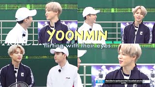 Yoonmin flirting with their eyes 👀 Analysis [🐥지민 & 윤기🐱]