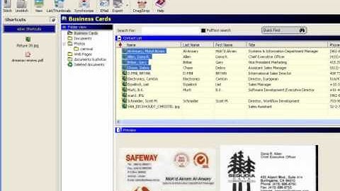eDoc Quick User Guide : How to scan Business Cards