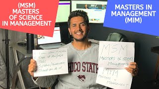 Masters in Management (MiM) | Masters of Science in Management (MSM) | Is it Really for you?