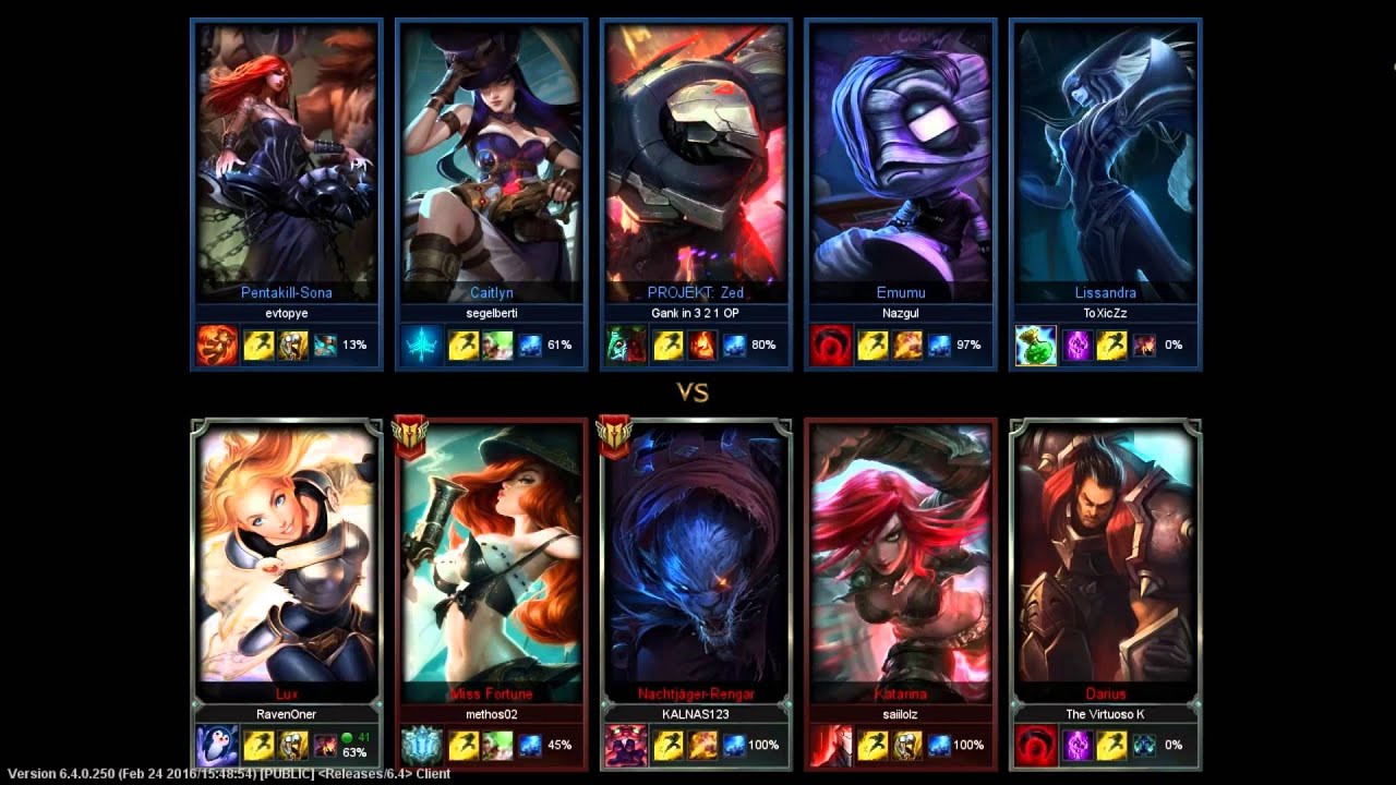 Ranglisten Teamersteller 5 - der Ahri charm nerf  (Lets Play League Of Legends)