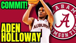 COMMIT: Aden Holloway commits to Alabama!