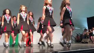 Treble Reel Irish Dance by Rince na Chroi at 2018 St. Paul Irish Fair