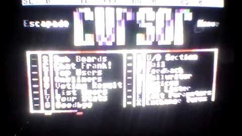 Cyborg Cursor Modded C-Base on the Commodore 64