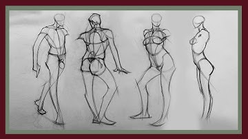 Basic Reilly Gesture Demo - Figure Drawing Fundamentals
