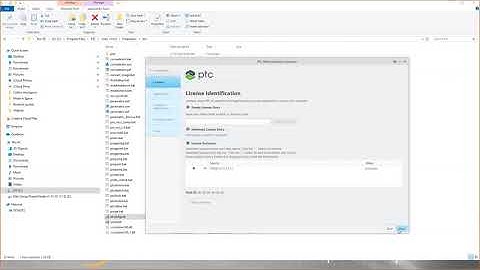Assigning a license server for PTC Creo