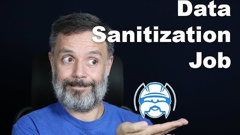 Data Sanitization