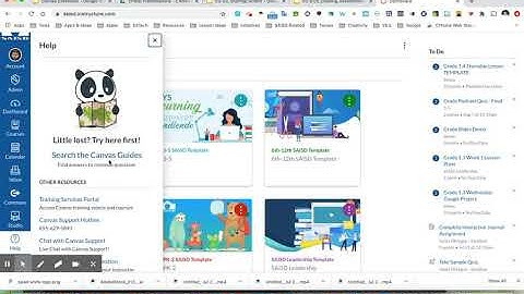 SAISD Canvas for Students: Dashboard