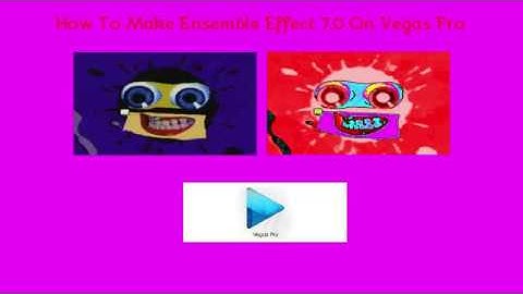 How To Make Ensemble Effect 7.0 On Vegas Pro (BUT I FORGOT MODULATOR BAND WIDTH MULTIPLIER)