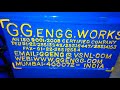 Rubber mixing mill 12×30 new machine in G.G.ENGG.WORK MUMBAI 400072