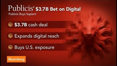 What Did Publicis Buy in $3.7B Deal for Sapient?