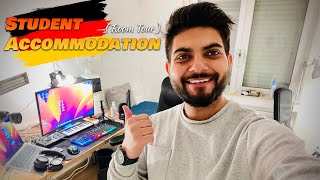 Student Accommodation in Germany | Darmstadt-Dieburg | Student Hostel Room Tour 2023 | Hindi/Urdu screenshot 4