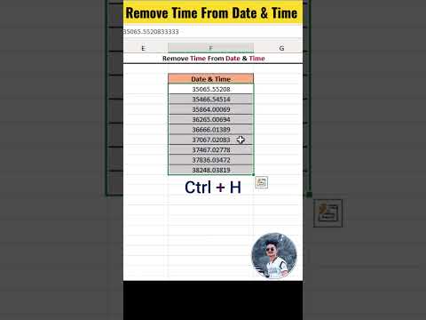 Remove Time from
