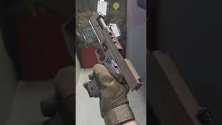 Its like a Sig P226 pistol Beefed up