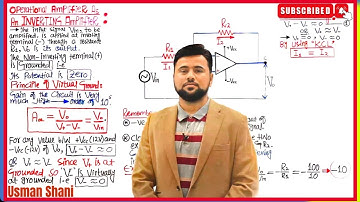 OP-AMP as Inverting Amplifier🔥|| class 12 physics lecture❤️| OP-AMP as Non-Inverting Amplifier