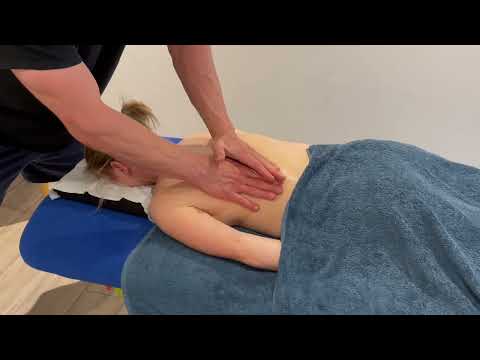 Back, Neck & Shoulder massage techniques - How-to