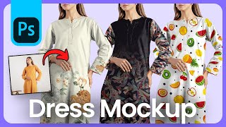 How to Make Dress Mockup in Adobe Photoshop | The2px screenshot 5