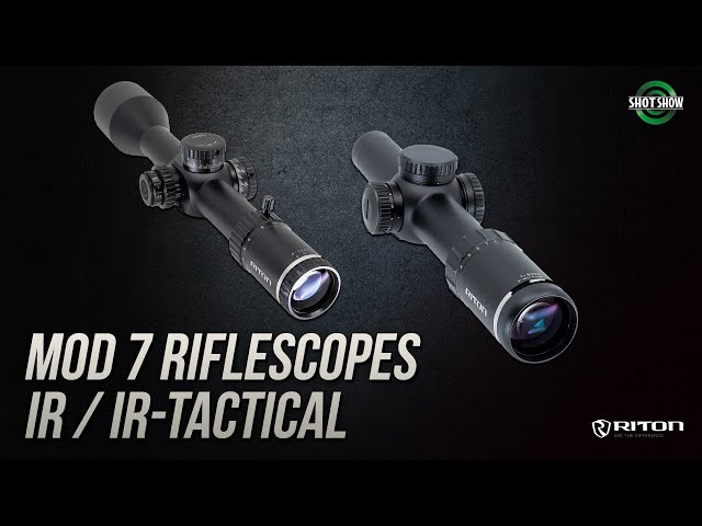 RITON Optics MOD 7 IR and IR Tactical Riflescopes - SHOT Show 2019