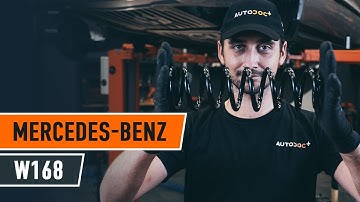 How to replace rear suspension spring on MERCEDES W168 [AUTODOC TUTORIAL]