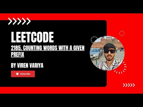 2185. Counting Words With a Given Prefix || Leetcode || Easy || Day 2