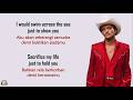 Bruno Mars Risk It All Terjemahan Indonesia 