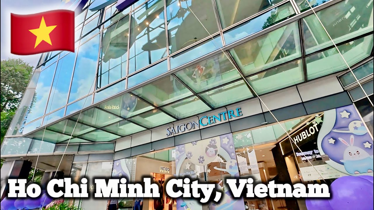 Inside Saigon Centre Mall 🇻🇳 Ho Chi Minh City 2025 — Shopping & Food Tour