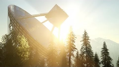 Observatory Radio Telescope | Motion Graphics - Videohive template