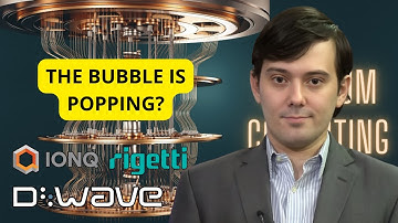 Martin Shkreli WARNS People Against A Big Bubble: Quantum Computing
