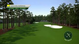 Course Flyover: Augusta National Golf Club's 1st Hole