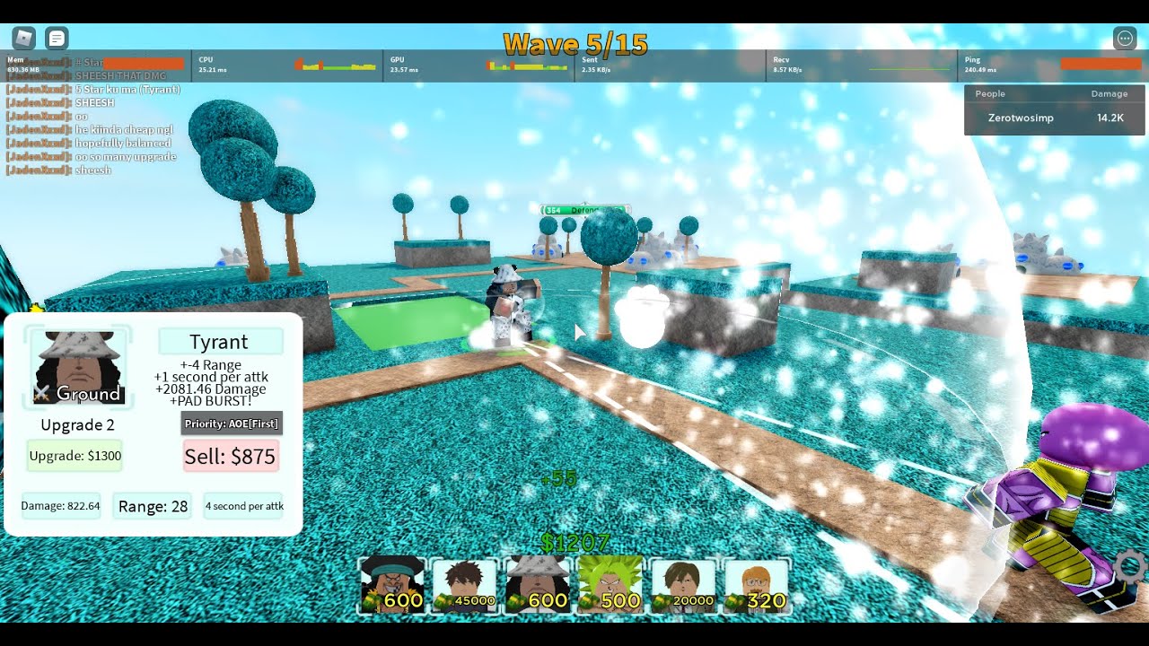 5 star kuma (tyrant) showcase