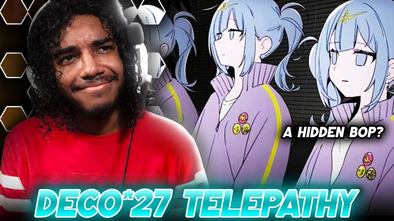 DECO*27 - TELEPATHY FT HATSUNE MIKU SONG REACTION | DECO*27
