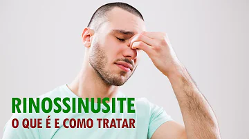 Quais os sintomas mais frequentes da rinossinusite?