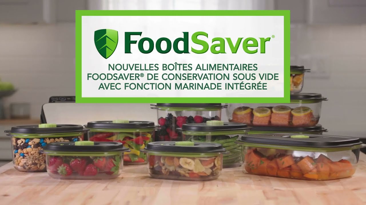 Boîtes de conservation sous-vide 2.0 - FoodSaver 