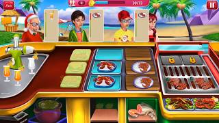 Crazy Kitchen Seafood Restaurant Chef Cooking Game - Android Game Play screenshot 2