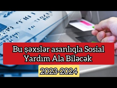 Bu ṣəxslər üçün Ünvanlı Sosial Yardım alınması sadələṣdi - Diqqətlə İzləyin ...