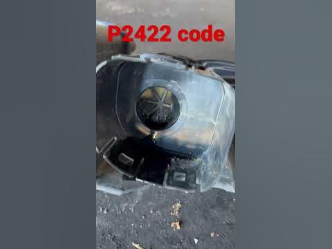 Check Engine Light P2422 code - YouTube
