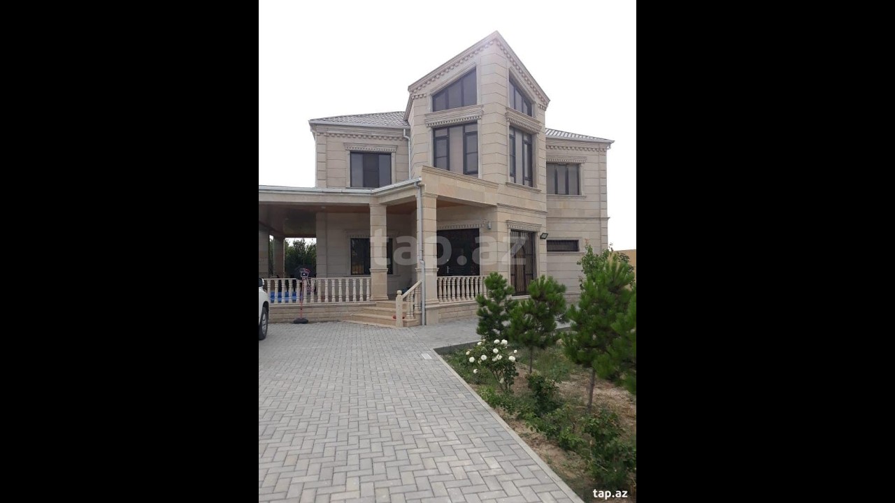 Təcili Dəyərindən çox aşağı!290.000 AZN-Yoldan 200m aralıda 10 sotda 2 mərtəbə 6 otaqlı Villa