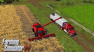 Farming Simulator 14: Learning Street Vehicles for Kids Tractor Farm, Trucks